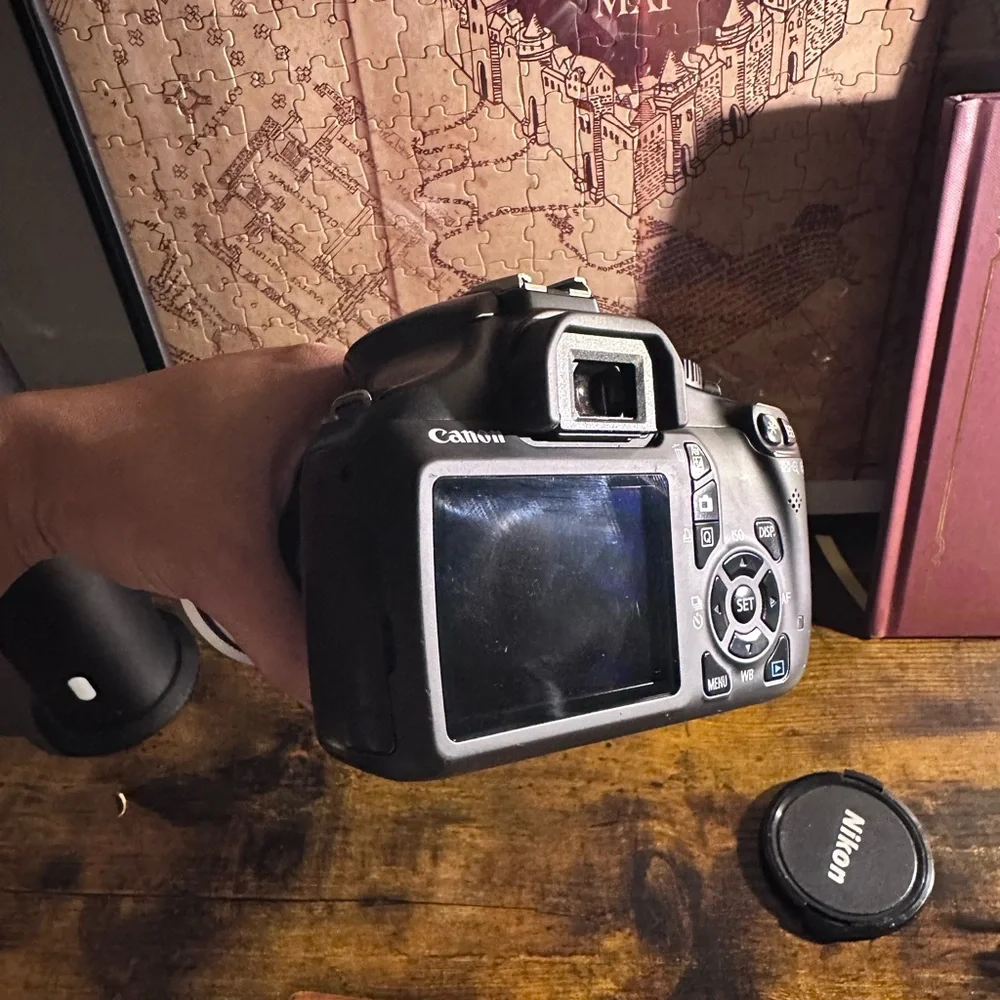 Canon EOS Rebel T3 Black Digital Camera